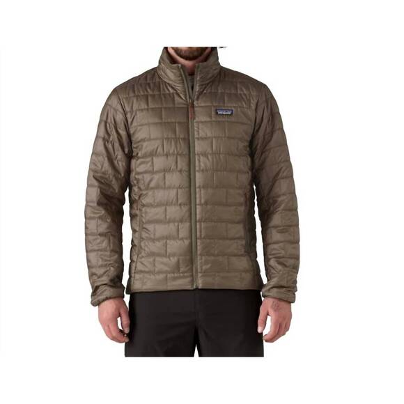 NEW PATAGONIA nano puff jacket in marlow brown